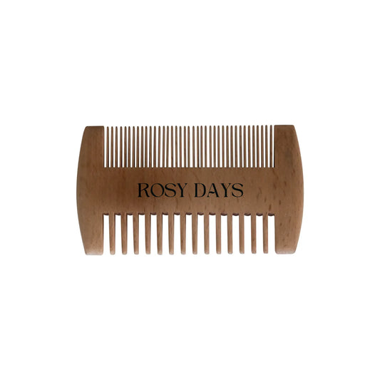 ROSY DAYS Bamboo Beard Comb
