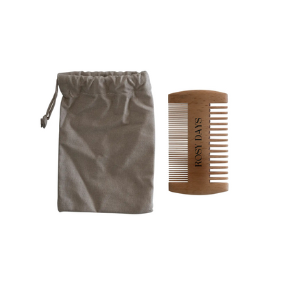 ROSY DAYS Bamboo Beard Comb