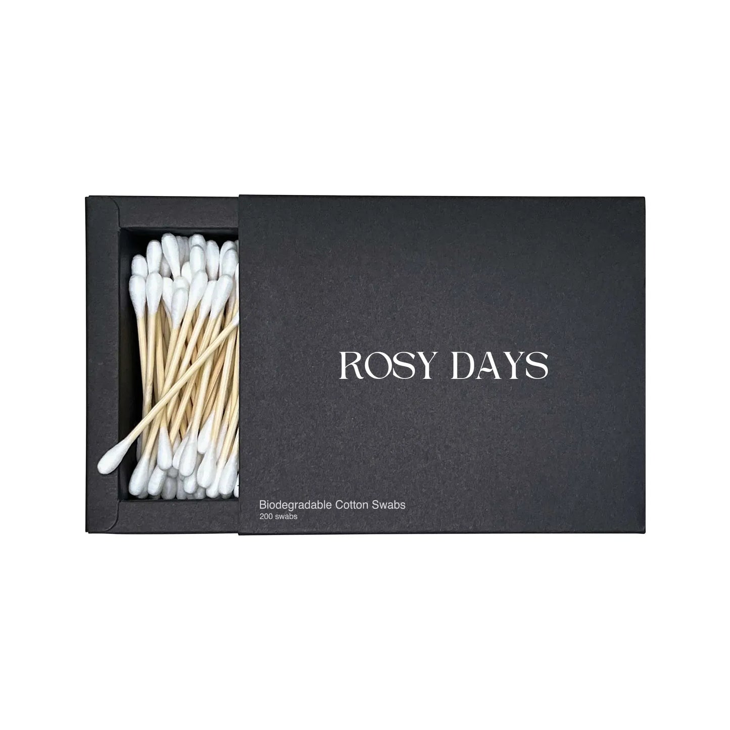 ROSY DAYS Biodegradable Cotton Swabs