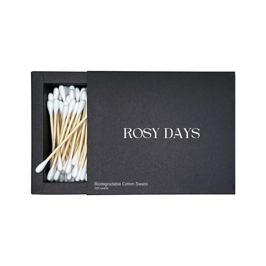 ROSY DAYS Biodegradable Cotton Swabs