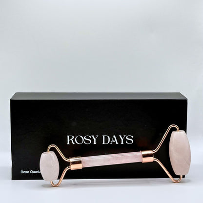 ROSY DAYS Rose Quartz Roller